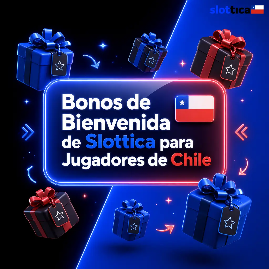 Bonos de bienvenida Slottica Chile: 300% en 3 depósitos y 275 giros gratis para nuevos jugadores