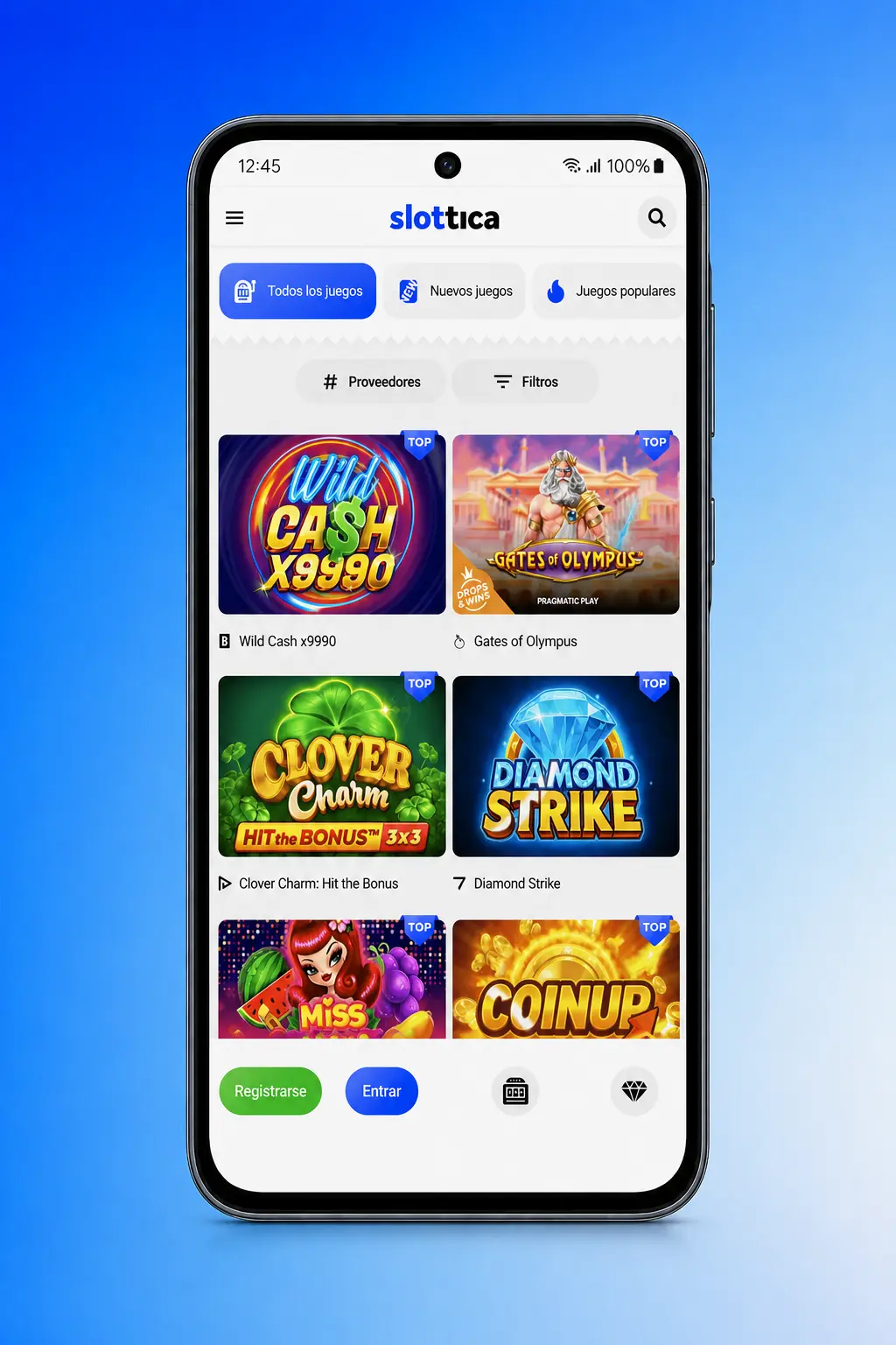 Guía para descargar e instalar el APK de Slottica en dispositivos Android en Chile