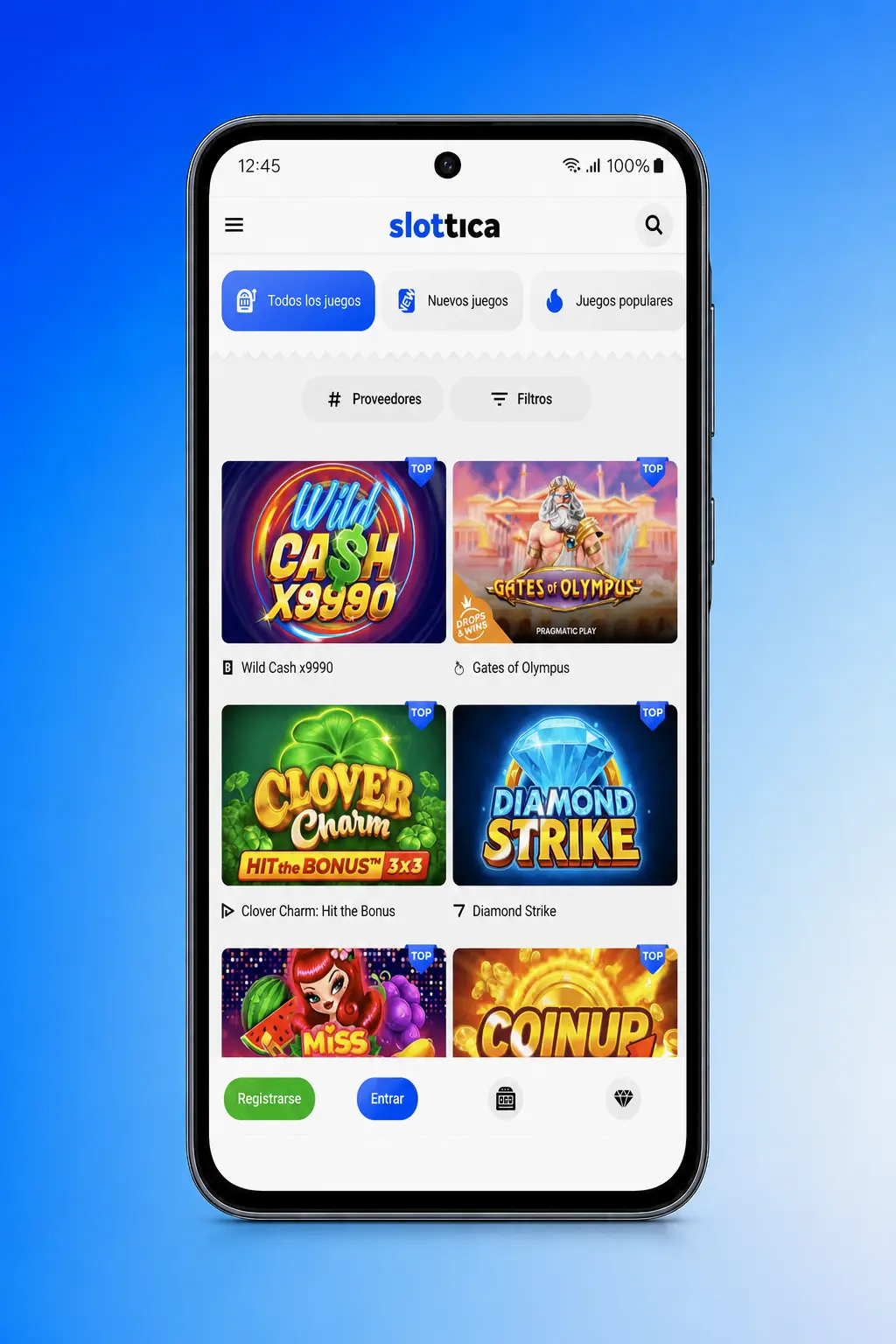 Guía para descargar e instalar el APK de Slottica en dispositivos Android en Chile