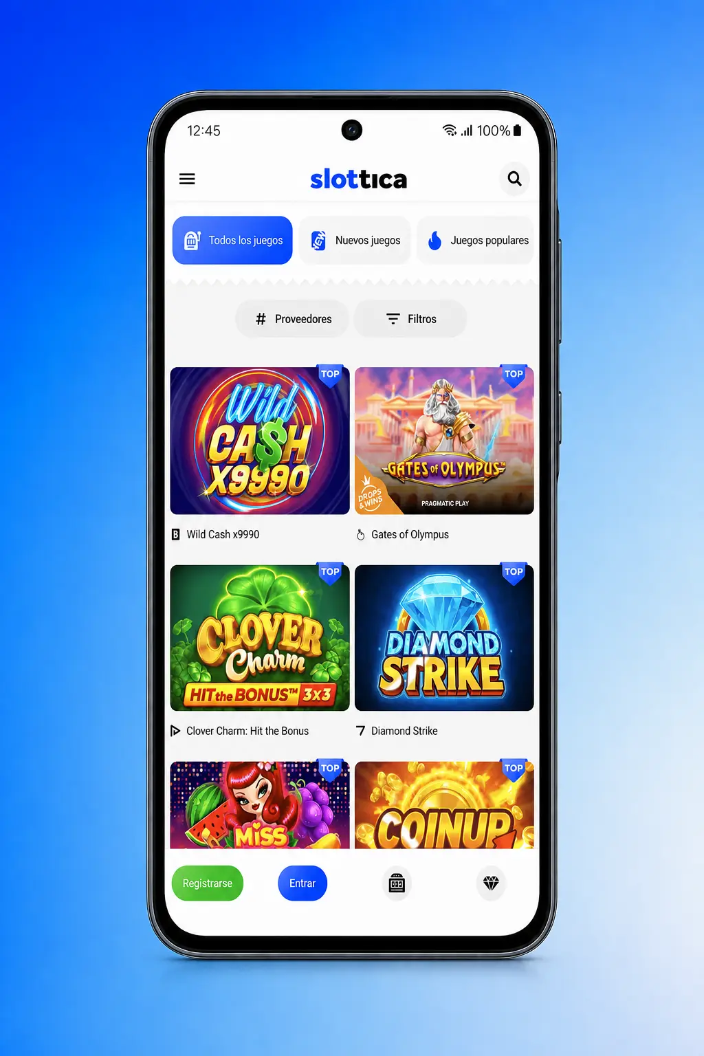 Guía para descargar e instalar el APK de Slottica en dispositivos Android en Chile