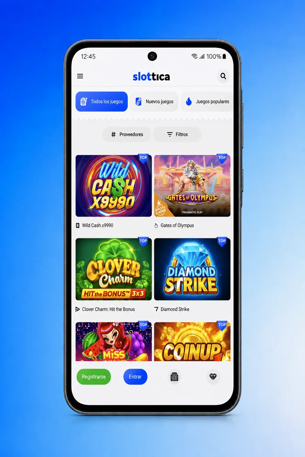 Guía para descargar e instalar el APK de Slottica en dispositivos Android en Chile