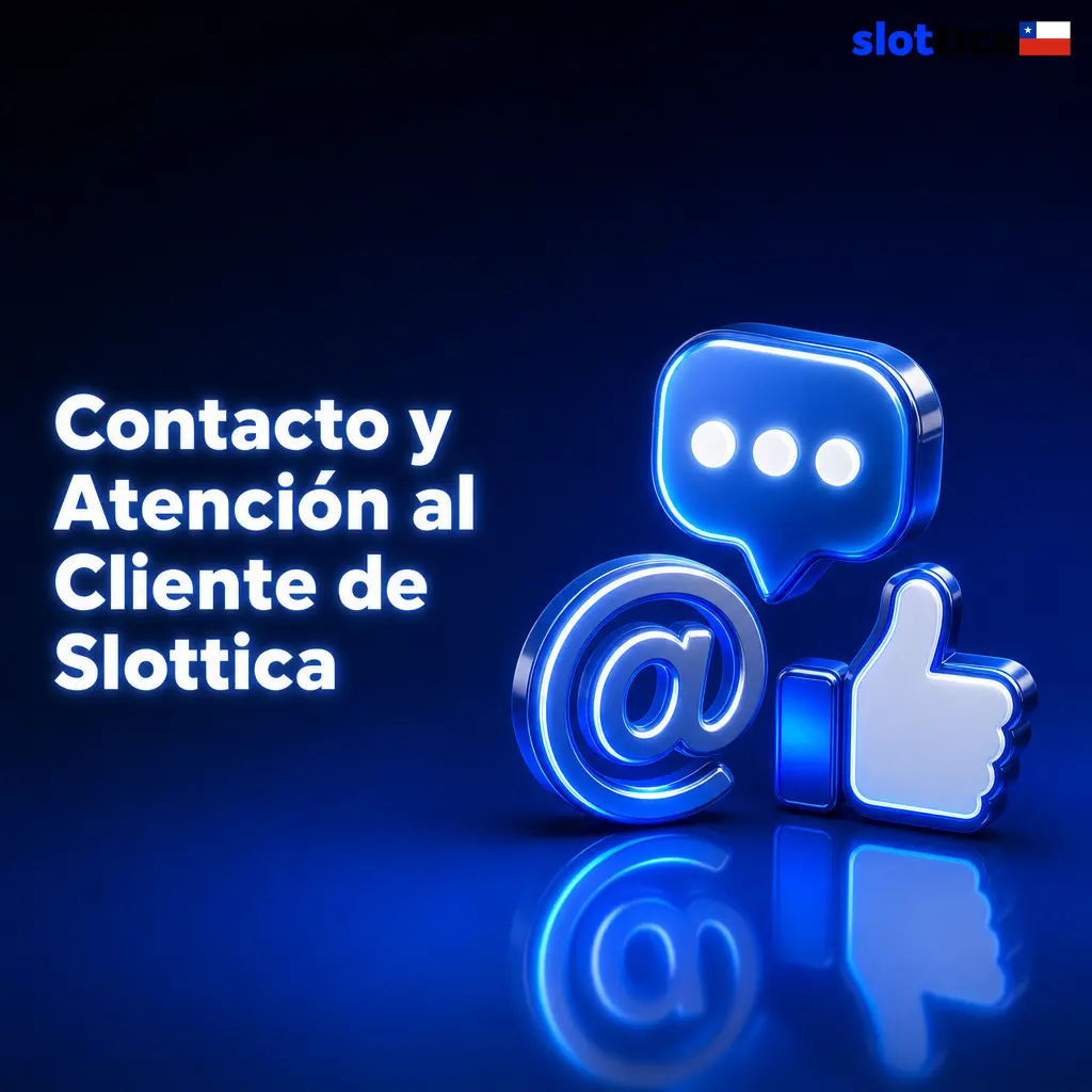 Equipo de atención al cliente de Slottica disponible 24/7 por chat, correo y formulario de contacto