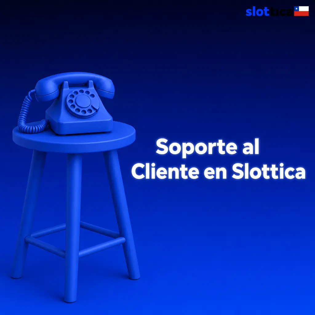 Soporte al cliente de Slottica Chile con chat en vivo 24/7, correo electrónico y sección de preguntas frecuentes